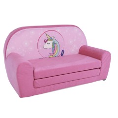 KLEINES KINDER-SCHLAFSOFA 44 MAGISCHES EINHORN