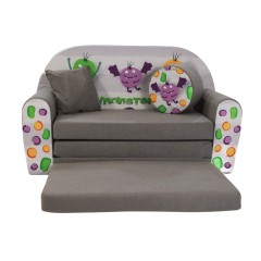 GROSSES KINDER SCHLAFSOFA 60 MONSTERS