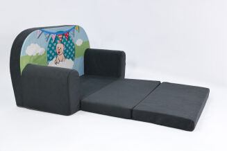 Kindersofa MINI Kindercouch W386_53 Teddy Grün - 3