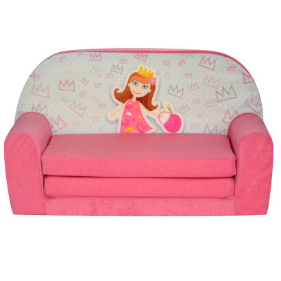 Kindersofa MINI Kindercouch W386_43 Prinzessin II