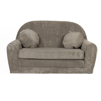 Sofa Rosalia  - Ausklappbares Kindersofa aus Cord mit Verlängerung - 8