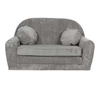 Sofa Rosalia  - Ausklappbares Kindersofa aus Cord mit Verlängerung - 18