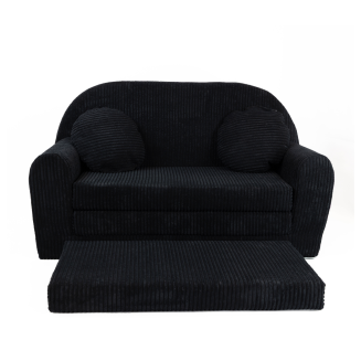 Sofa Rosalia  - Ausklappbares Kindersofa aus Cord mit Verlängerung - 26
