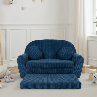Sofa Rosalia  - Ausklappbares Kindersofa aus Cord mit Verlängerung - 37
