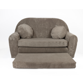 Sofa Rosalia  - Ausklappbares Kindersofa aus Cord mit Verlängerung - 9