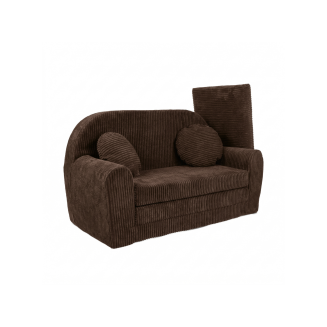 Sofa Rosalia  - Ausklappbares Kindersofa aus Cord mit Verlängerung - 39