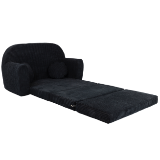 Sofa Rosalia  - Ausklappbares Kindersofa aus Cord mit Verlängerung - 28