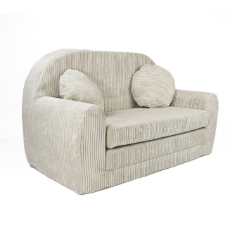 Sofa Rosalia  - Ausklappbares Kindersofa aus Cord mit Verlängerung - 7