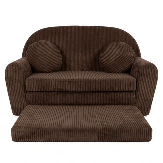Sofa Rosalia  - Ausklappbares Kindersofa aus Cord mit Verlängerung - 41