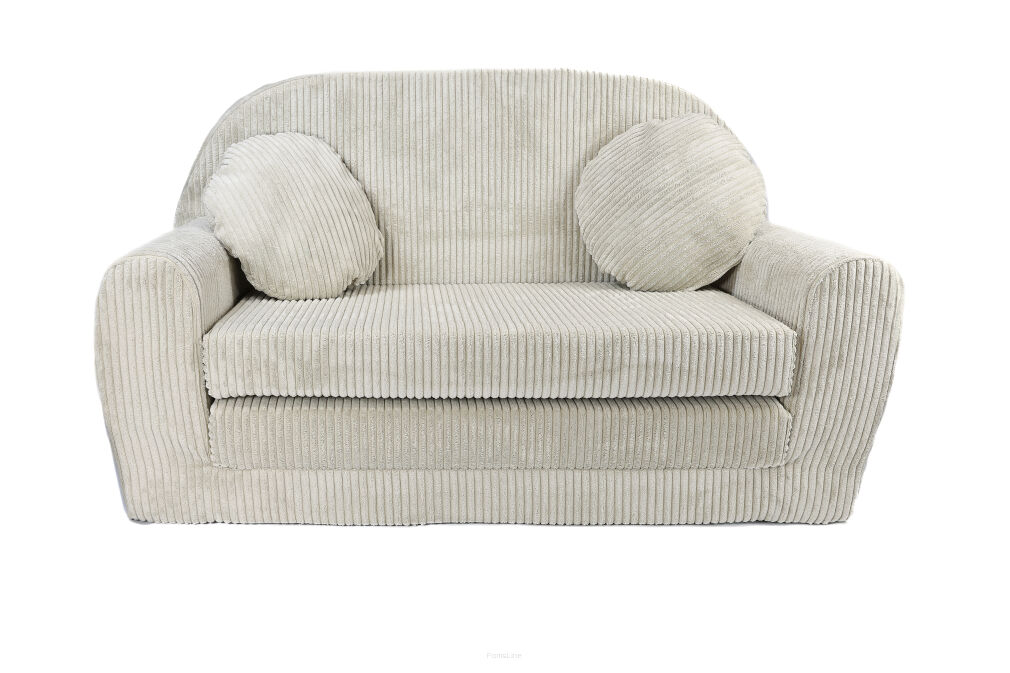 Sofa Rosalia  - Ausklappbares Kindersofa aus Cord mit Verlängerung - in 7 Farben