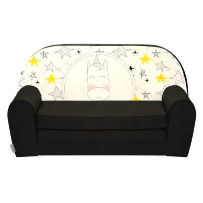 Kindersofa MINI Kindercouch W386_46 Einhorn 2