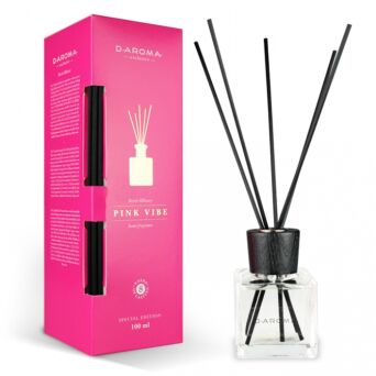 Duftdiffuser D-aroma exclusive 100 ml Pink Vibe – Luxus in Deinem Zuhause