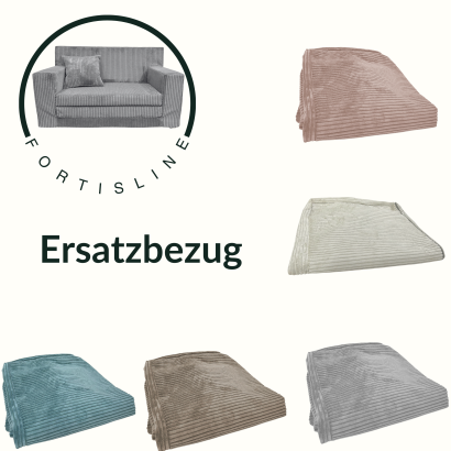 Ersatzbezug für das Kindersofa "Rosalia" aus CORD – Schnell, fröhlich, umweltbewusst!
