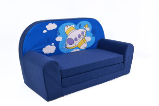 Kindersofa MINI Kindercouch W386_05 Airplane - 2