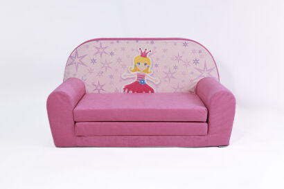 Kindersofa MINI Kindercouch W386_47 Prinzessin III