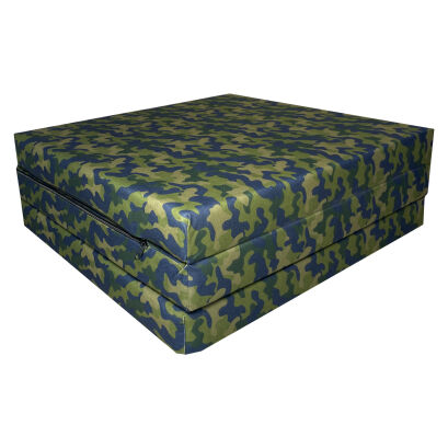 Klappmatratze "CAMO Blau" Größe M - 180x65x7cm