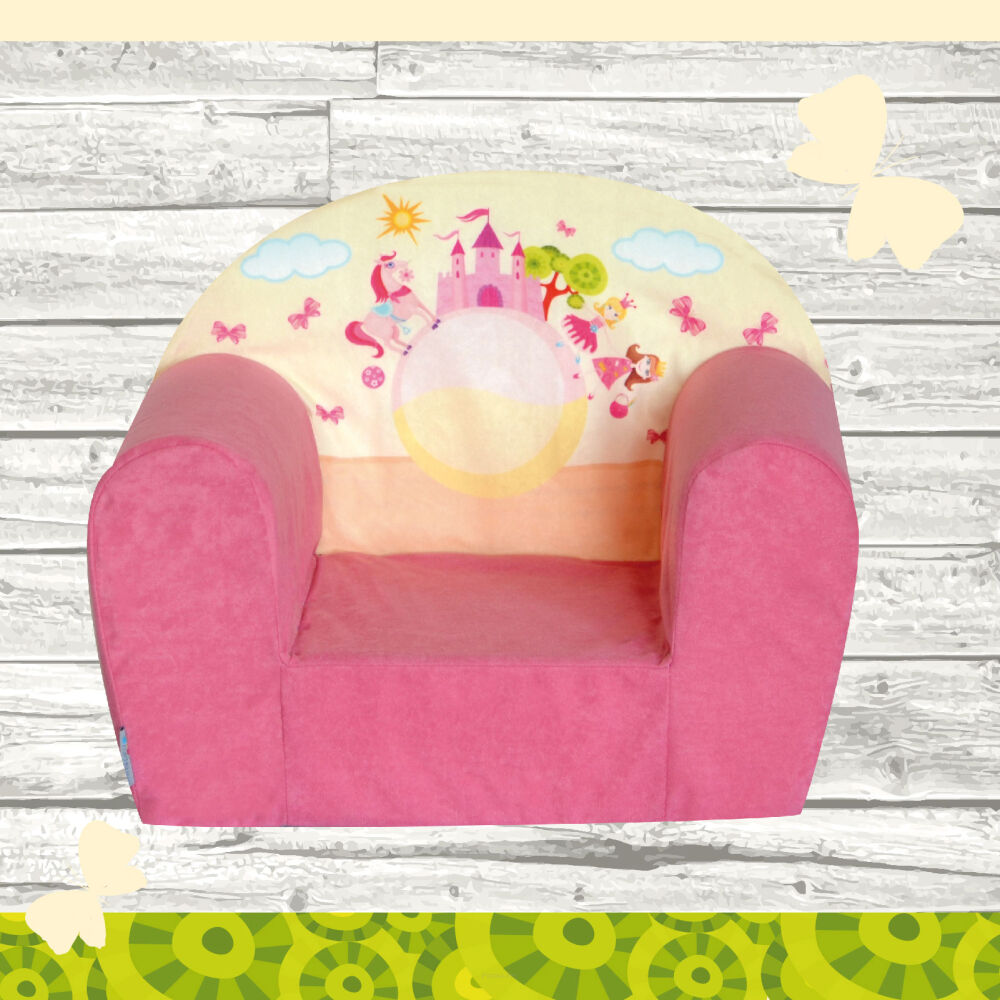 Kindersessel Mini Sessel Pink Castle W38709