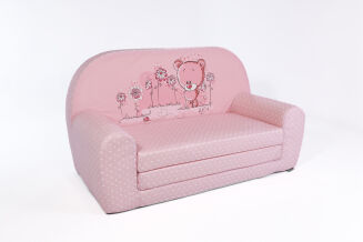 Kindersofa MINI Kindercouch W386_77 Bärchen Punkte - 2