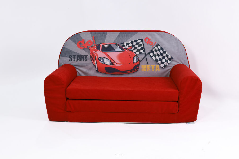 Kindersofa MINI Kindercouch W386_02 Racing Car