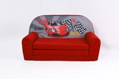 Kindersofa MINI Kindercouch W386_02 Racing Car