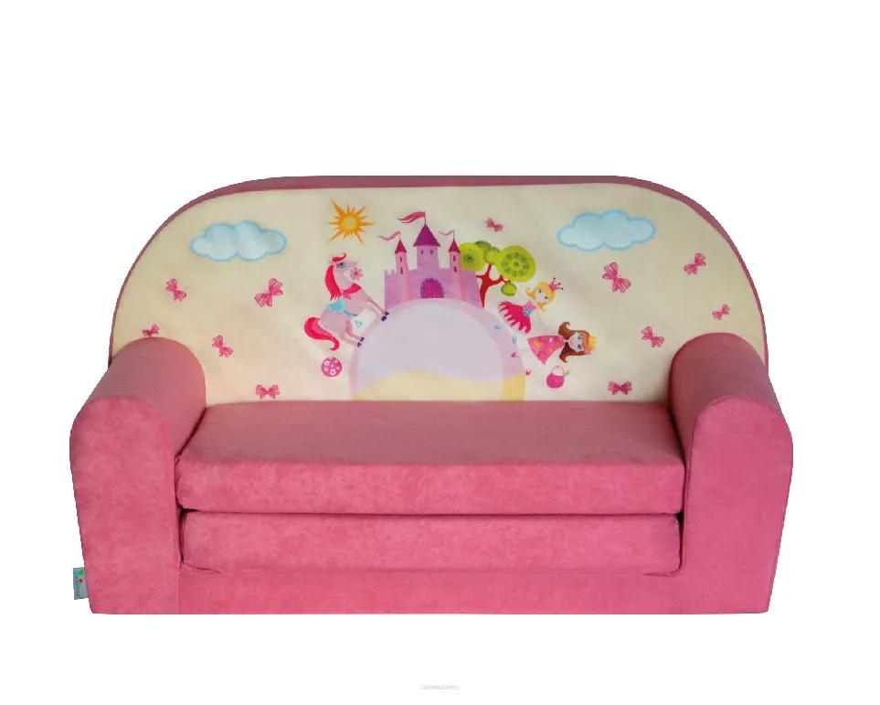 Kindersofa MINI Kindercouch W386_09 Pink Castle