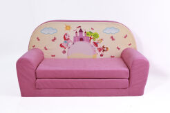 Kindersofa MINI Kindercouch W386_09 Pink Castle