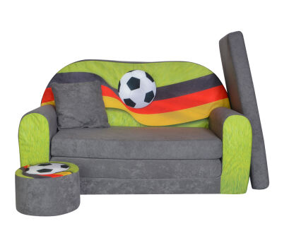 Kindersofa zum Aufklappen - Fanzone Football DE