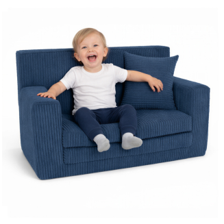 Kindersofa Rosalia aus Kuschel-Cord – Stilvoll, sicher und perfekt für Spiel und Entspannung - 36