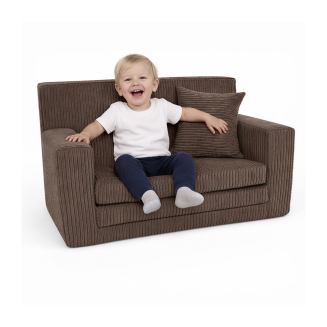 Kindersofa Rosalia aus Kuschel-Cord – Stilvoll, sicher und perfekt für Spiel und Entspannung - 42