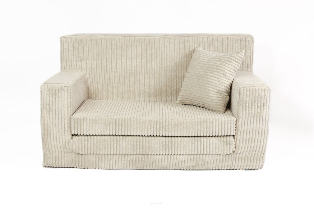 Kindersofa Rosalia aus Kuschel-Cord – Stilvoll, sicher und perfekt für Spiel und Entspannung