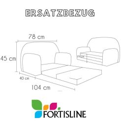 Ersatzbezüge für die Mini-Sofas W386