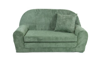Mini-Sofa Rosalia - Ausklappbares Kindersofa aus Cord in 7 Farben - 22