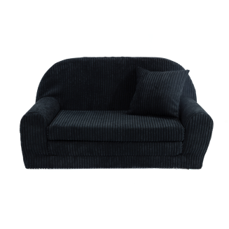 Mini-Sofa Rosalia - Ausklappbares Kindersofa aus Cord - 7