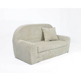 Mini-Sofa Rosalia - Ausklappbares Kindersofa aus Cord - 22