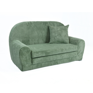 Mini-Sofa Rosalia - Ausklappbares Kindersofa aus Cord - 37