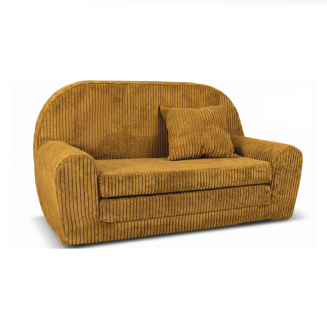 Mini-Sofa Rosalia - Ausklappbares Kindersofa aus Cord - 8