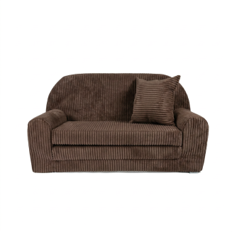 Mini-Sofa Rosalia - Ausklappbares Kindersofa aus Cord - 10