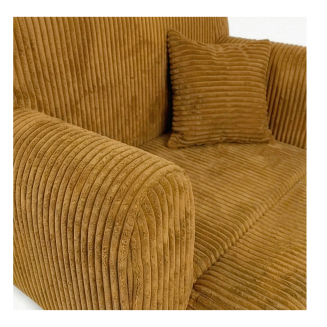 Mini-Sofa Rosalia - Ausklappbares Kindersofa aus Cord - 12