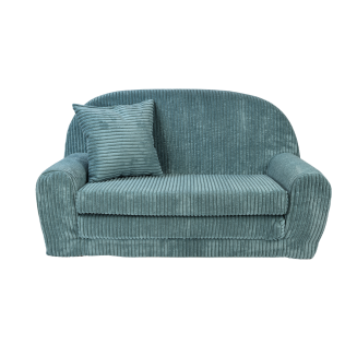Mini-Sofa Rosalia - Ausklappbares Kindersofa aus Cord - 3