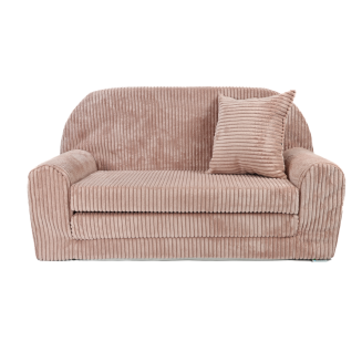 Mini-Sofa Rosalia - Ausklappbares Kindersofa aus Cord - 4