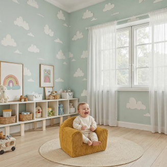 Kindersessel Mini in Cord – Komfort und Stil für die Kleinsten - 27
