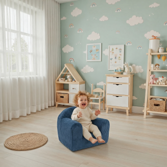 Kindersessel Mini in Cord – Komfort und Stil für die Kleinsten - 31