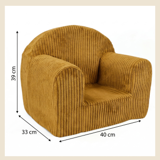 Kindersessel Mini in Cord – Komfort und Stil für die Kleinsten - 2