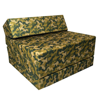 Klappmatratze Gästematratze Größe 200x70x10cm CAMO Gelb