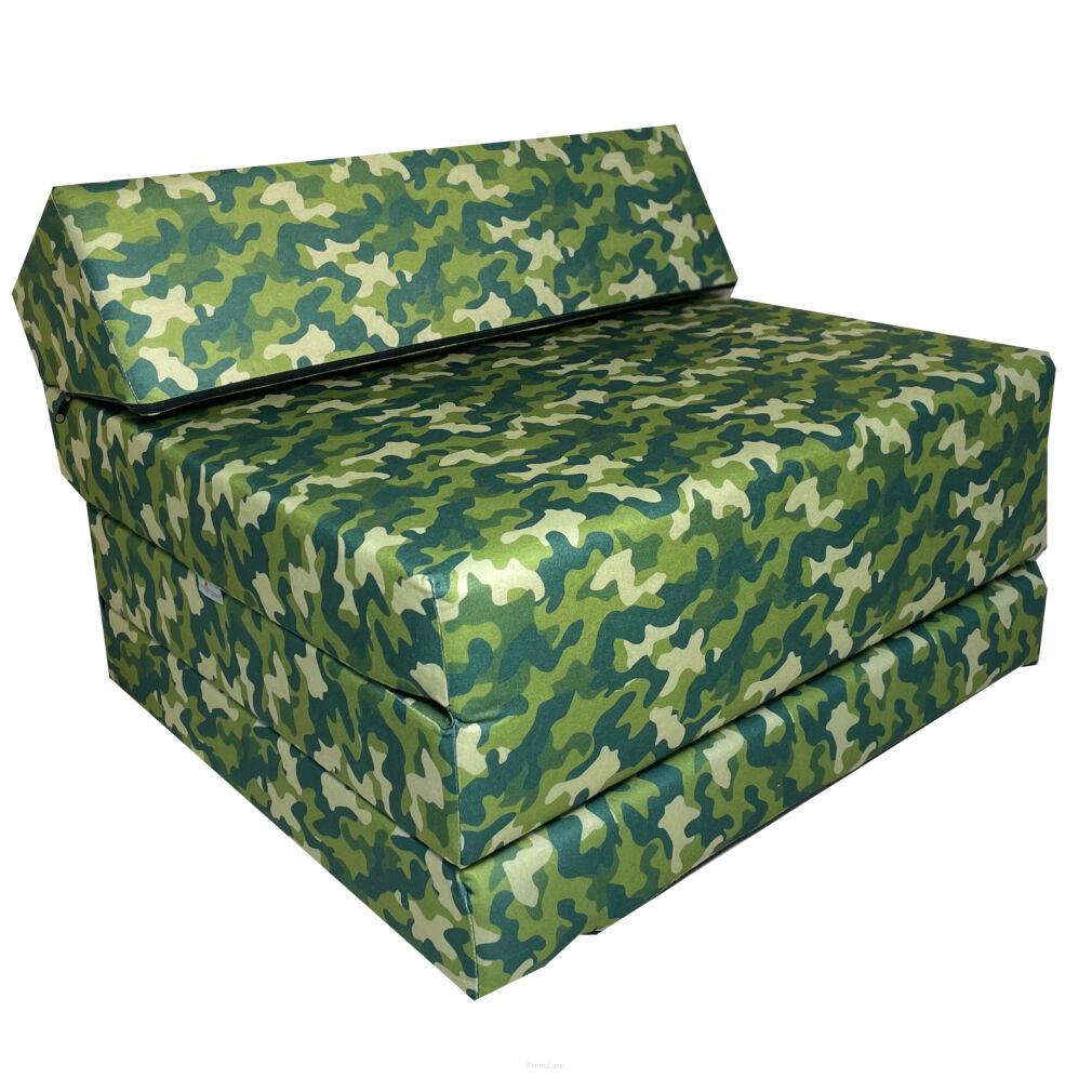 Klappmatratze Gästematratze Größe 200x70x10cm CAMO Grün