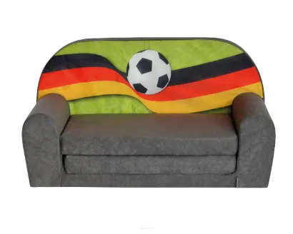 Kindersofa MINI Kindercouch W386_17 FANZONE Football DE