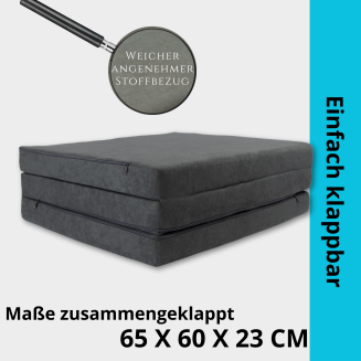 Klappmatratze Gästematratze im Mercedes Vito Design – Größe 