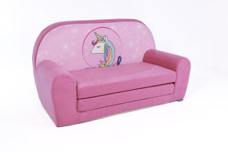 Kindersofa MINI Kindercouch W386_44 Einhorn - 2