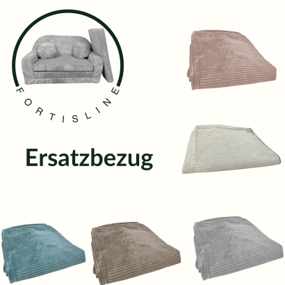 Ersatzbezug für unser großes Kindersofa mit Verlängerung aus Cord – Nachhaltig und modern!