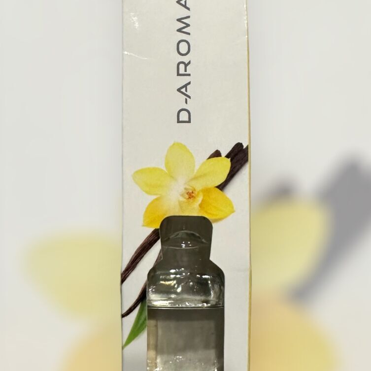 Duftdiffuser D-aroma Reed Diffuser 75ml Gewürz & Vanille – Essenz der Behaglichkeit